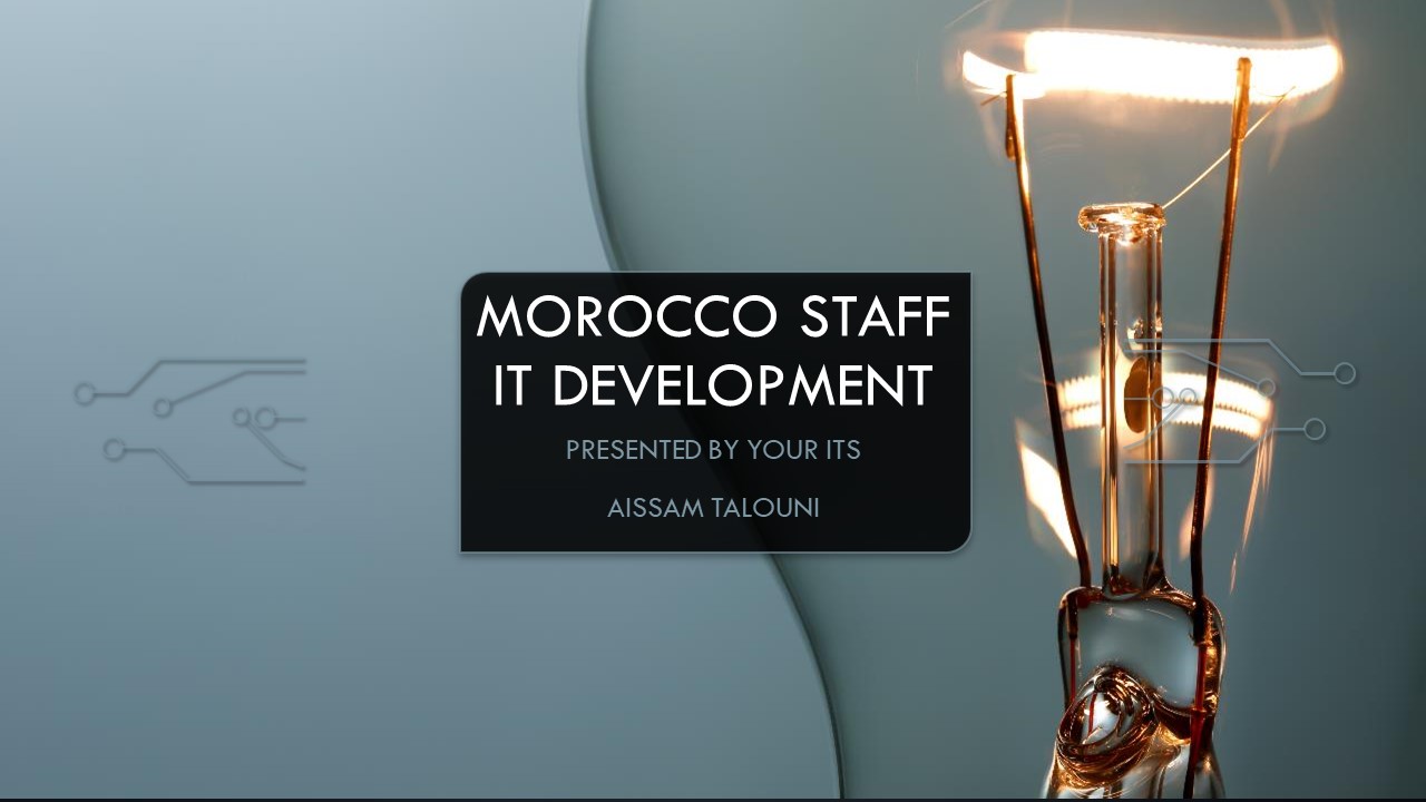 Morocco Staff IT Development